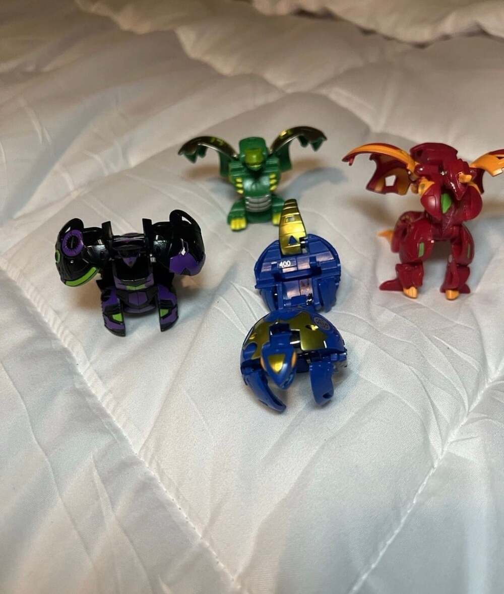 Bakugan Battle Brawlers Lot of 5 Action Figures